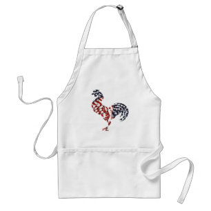 Amerikanska Tupp Apron Förkläde