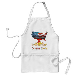 Amerikanska tyska rötter Apron Förkläde