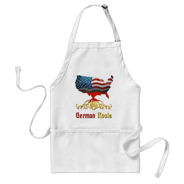 Amerikanska tyska rötter Apron Förkläde (Framsidan)