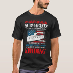 Amerikanska ubåtar t shirt