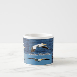 Amerikanska Underbar White Pelican espresso mugg Espressomugg