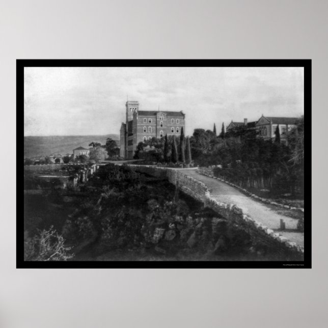 Amerikanska Universiteten i Beirut, Libanon 1921 Poster (Framsidan)