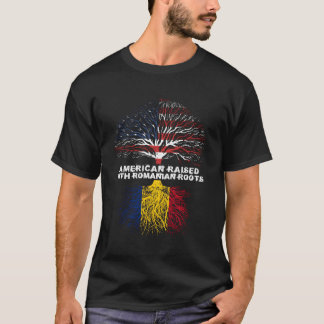 Amerikanska upphöjda med rumänska rötter Rumänien T Shirt