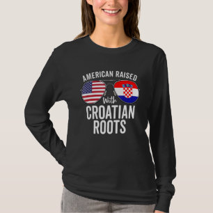 Amerikanska upphöjningar med kroatiska rötter USA  T Shirt