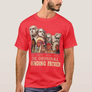 Amerikanska ursprungsländer i Founding fathers T Shirt