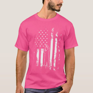Amerikanska USA Flagga Gangsta Rap T Shirt