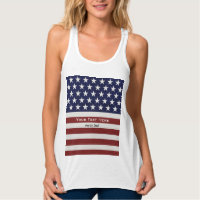 Amerikanska USA flagga Patriotic 4:e Anpassningsba