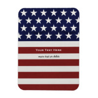 Amerikanska USA flagga Patriotic 4:e Anpassningsba