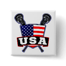 Amerikanska USA Lacrosse Pin