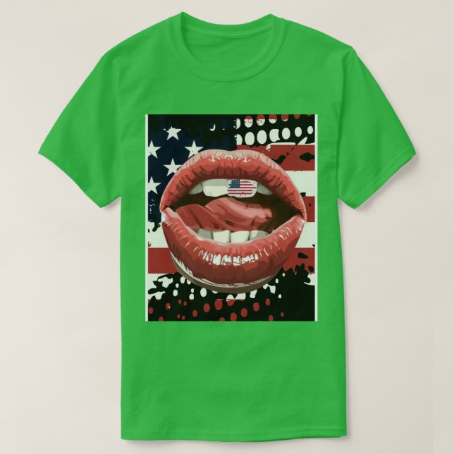 Amerikanska uttryck t shirt (Design framsida)