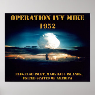 Amerikanska vapenprov 1952 poster