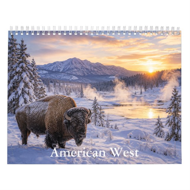 Amerikanska västkalendern  kalender (Omslag)
