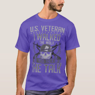 Amerikanska veteran jag gick på Walk du pratar. T Shirt