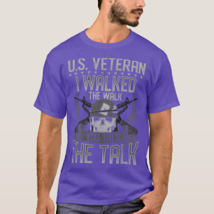 Amerikanska veteran jag gick på Walk du pratar. T Shirt