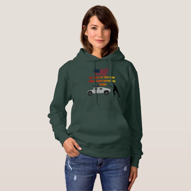 Amerikanska veteraner t shirt (Hel framsida)