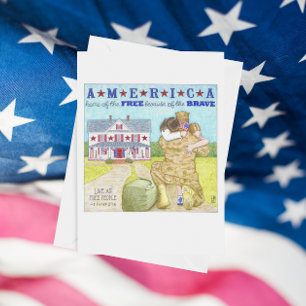 Amerikanska veteranernas dagskort kort