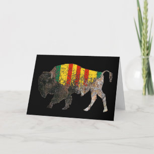 Amerikanska vietnamesiska veteraner Helig Buffalo Kort