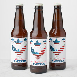 Amerikanska Vin Etikett