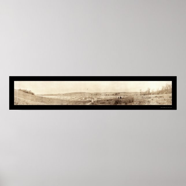 Amerikanska WWI-fotografi 1919 Poster (Framsidan)