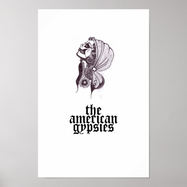 Amerikanska zigenare Poster (Framsidan)
