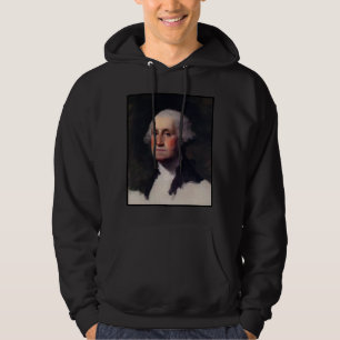 Amerikanske presidenten George Washingtons målning Hoodie