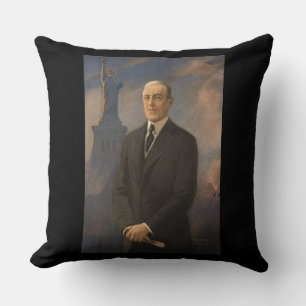 Amerikanske presidenten Woodrow Wilson & Liberty Kudde