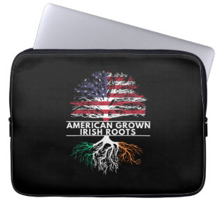 Amerikanskodlad irländsk flagg Irland ST. PATRIC Laptop Fodral