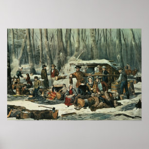 Amerikanskogplats - lönn som sockrar, 1856 poster