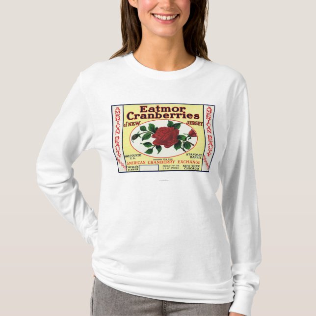 AmerikanskönhetEatmor Cranberries brännmärker Tröja (Framsida)
