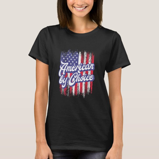 Amerikanskt amerikanskt medborgarskap t shirt (Framsida)