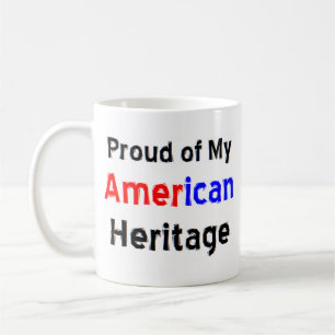 Amerikanskt arv kaffe mugg