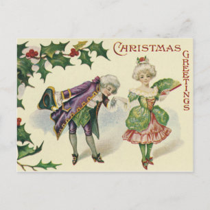 AMERIKANSKT CHRISTMAS-KORT. HELG VYKORT