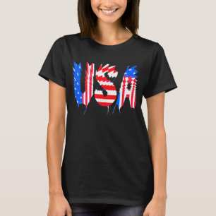 AMERIKANSKT FEL T SHIRT
