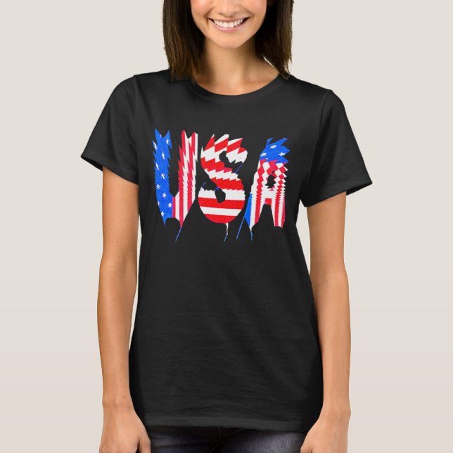 AMERIKANSKT FEL T SHIRT (Framsida)