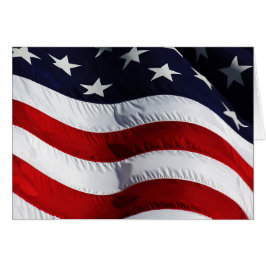 Amerikanskt Flagga Anpassade Hälsningskort