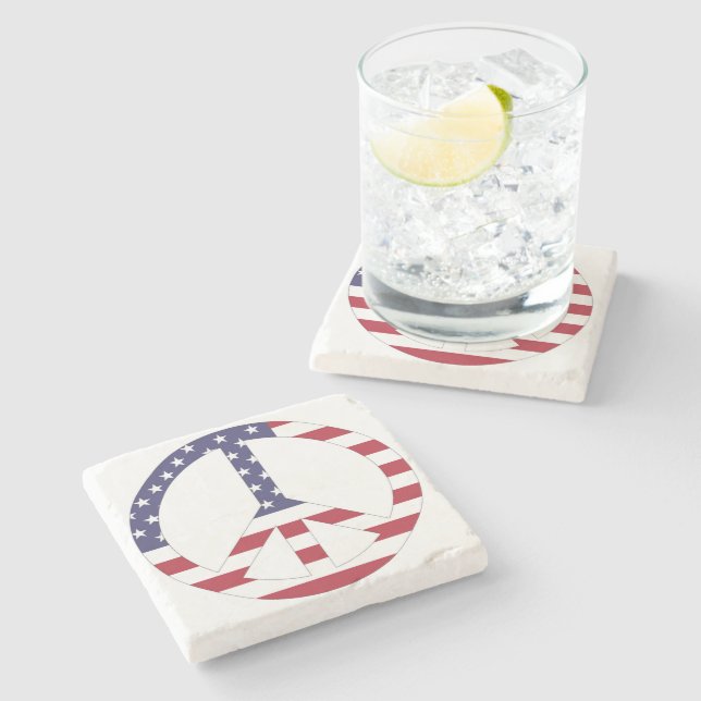 AMERIKANSKT FLAGGA FREDSTECKEN STENUNDERLÄGG (Sidan)