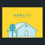 Amerikanskt fotbollsband poster<br><div class="desc">American Football (som ibland är stiliserad i all gemene form som amerikansk fotboll eller amerikansk fotboll) är ett amerikanskt sten-band från Urbana, Illinois, som ursprungligen var verksamt från 1997 till 2000, och som återigen börjar med 2014 och framåt. Bandet bildades av gitarist/bassist och sångaren Mike Kinsella (tidigare Cap'n Jazz och...</div>