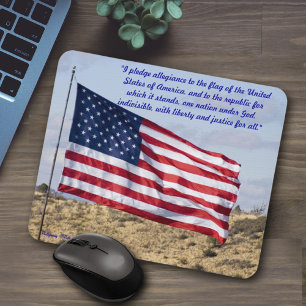 Amerikanskt foto av anpassningsbar Photo Template  Musmatta