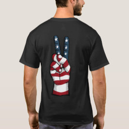 Amerikanskt Fredstecken, Stars och stripes T-shirt
