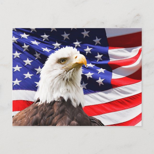 Amerikanskt oberoende vykort (Framsida)