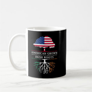 Amerikanskt odlat med irländska rötter - Irland Kaffemugg