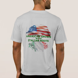 Amerikanskt odlat med italienska rötter t shirt