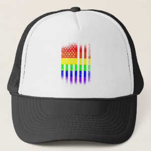 Amerikanskt pride flagga rainbow lgbt keps