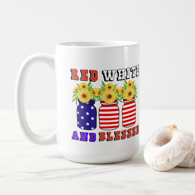 Amerikanskt Pride Kaffemugg (Med munk)