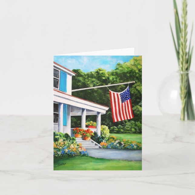 Amerikanskt Pride-kort Kort (Framsida)