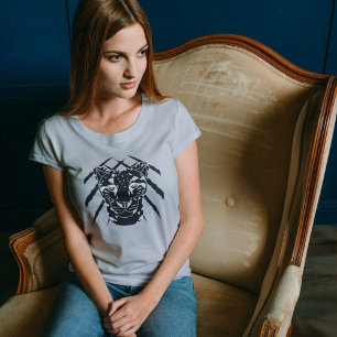 Amerikanskt Pride med Vild katt Margay Magic T Shirt