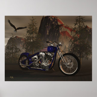 "AMERIKANSKT PRIDE" POSTER