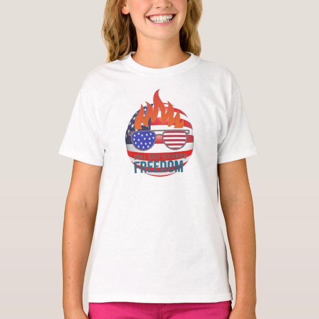Amerikanskt pride t shirt (Framsida)