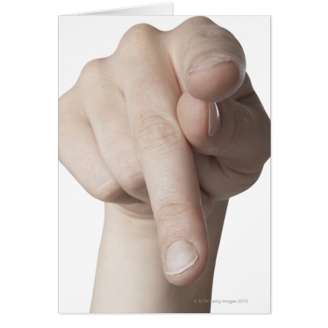 Amerikanskt teckenspråk 20 hälsningskort (Framsidan)