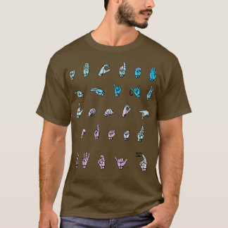 Amerikanskt teckenspråk 2 t shirt
